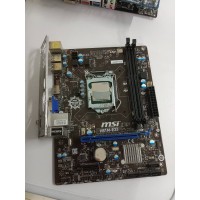 Материнская плата MSI H81M-E33+pentium G3260