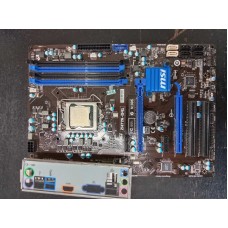 Материнская плата MSI ZH77A-G41 + i3 2120